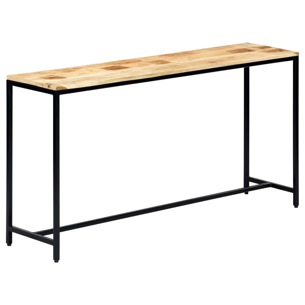 vidaXL Konsolentisch 140 x 35 x 76 cm Massivholz Mango