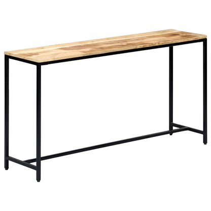 vidaXL Konsolentisch 140 x 35 x 76 cm Massivholz Mango