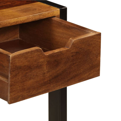 vidaXL Sideboard mit 3 Schubladen 110x35x75 cm Massivholz Akazie