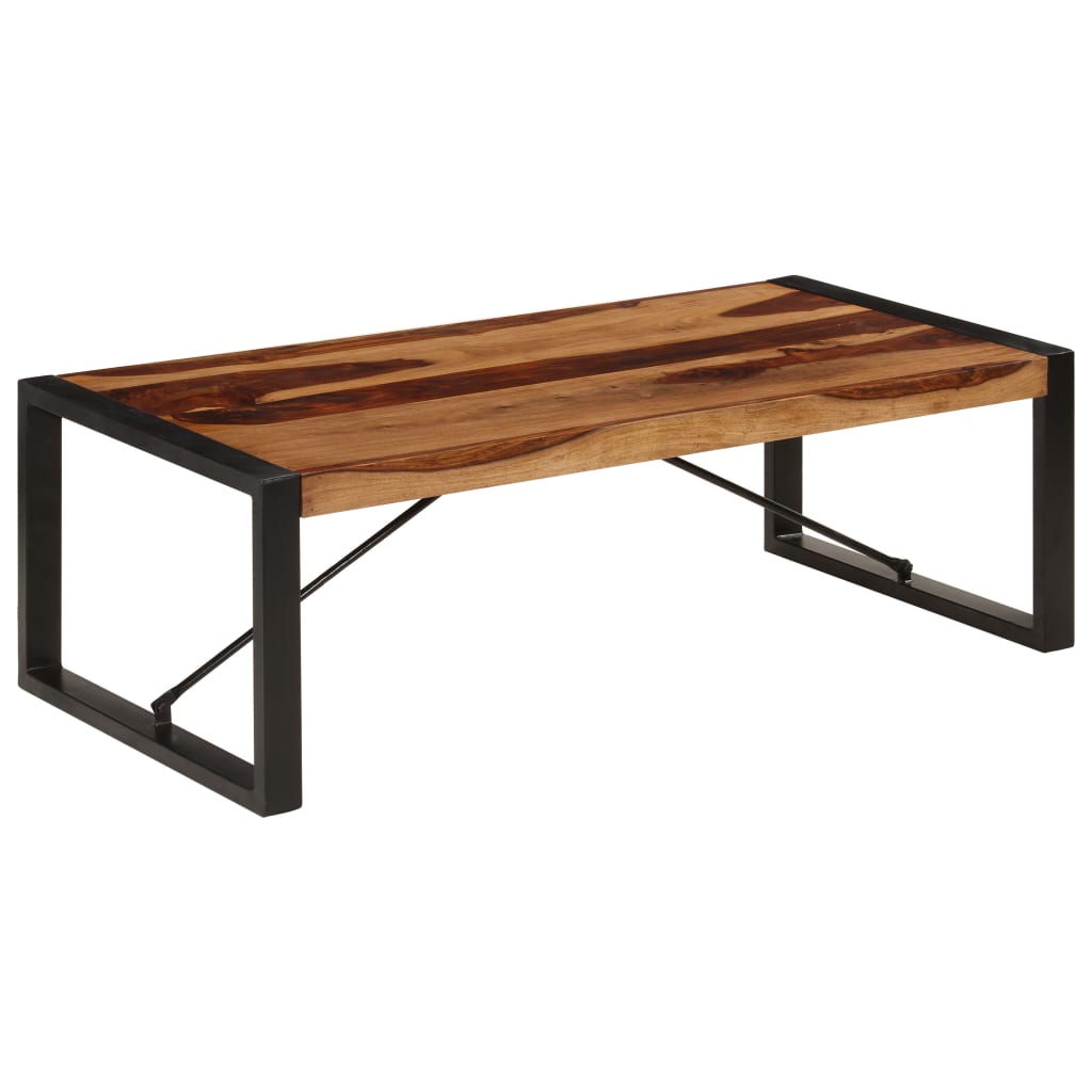 vidaXL Table basse 120x60x40 cm Bois d'acacia massif