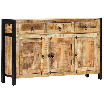 vidaXL Sideboard 120x35x76 cm Massivholz Mango
