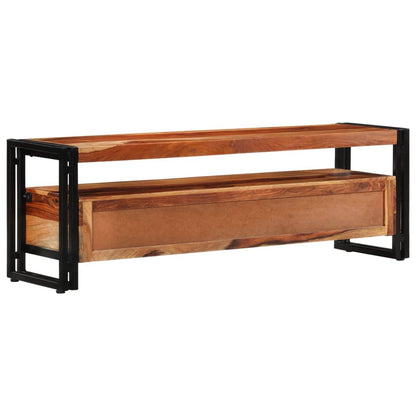 vidaXL Meuble TV 120x30x40 cm Bois d'acacia Massif