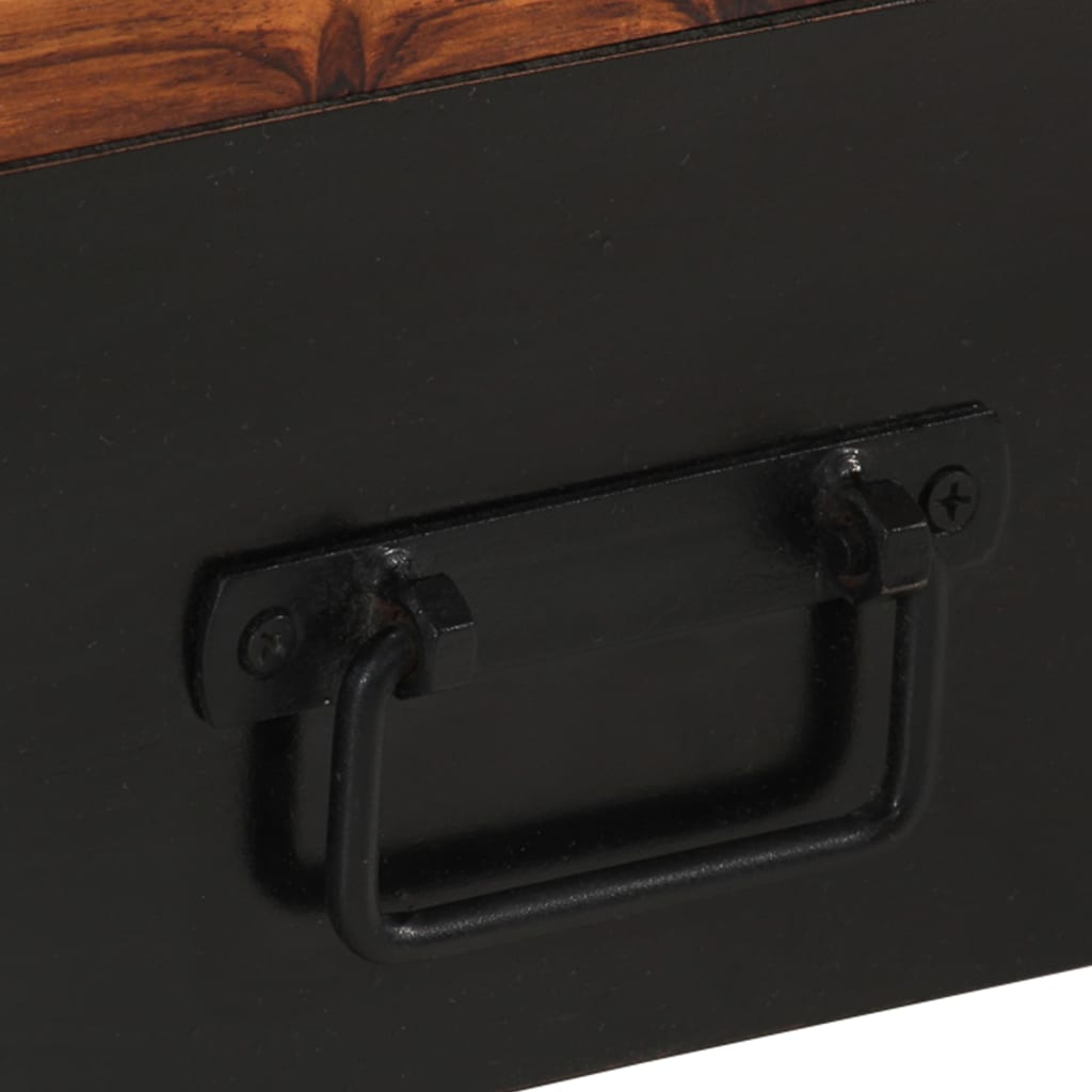 vidaXL Meuble TV 120x30x40 cm Bois d'acacia Massif