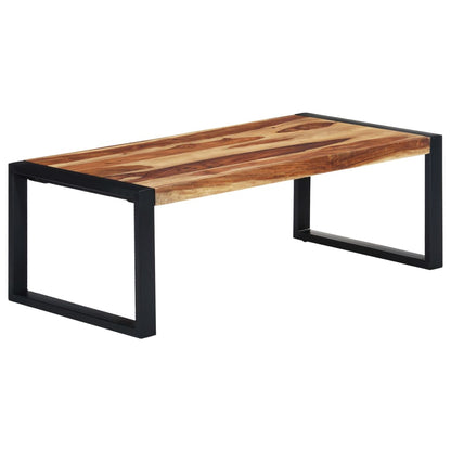 vidaXL Table basse 110x60x40 cm Bois d'acacia massif