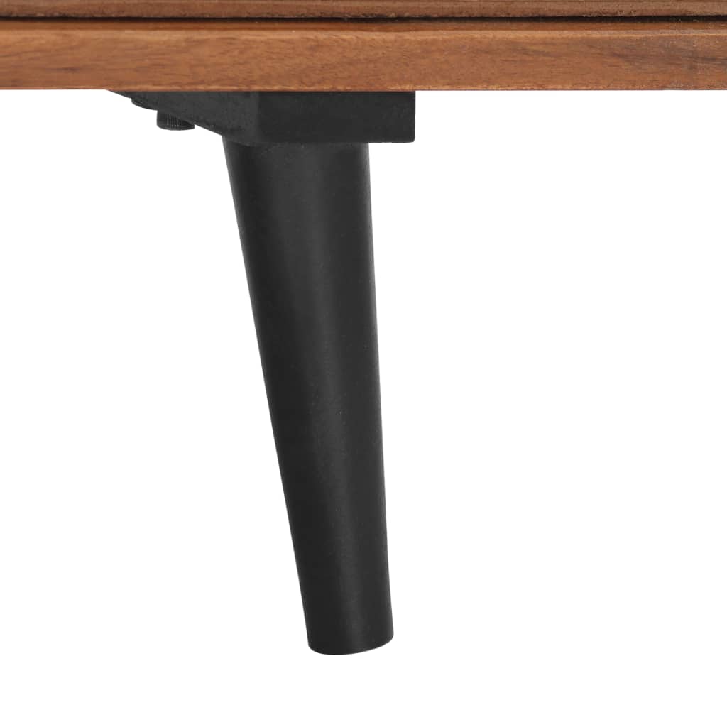 Meuble TV vidaXL 140x30x40 cm en bois d'acacia massif