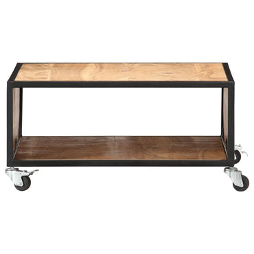 vidaXL Couchtisch 70x70x32 cm Massivholz Akazie