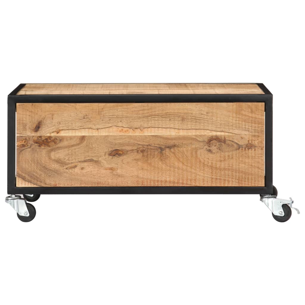 vidaXL Couchtisch 70x70x32 cm Massivholz Akazie
