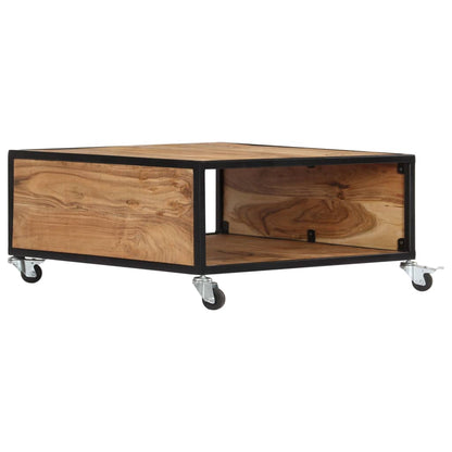 vidaXL Couchtisch 70x70x32 cm Massivholz Akazie