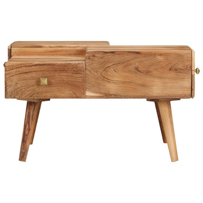 vidaXL Couchtisch 70x60x42 cm Massivholz Akazie