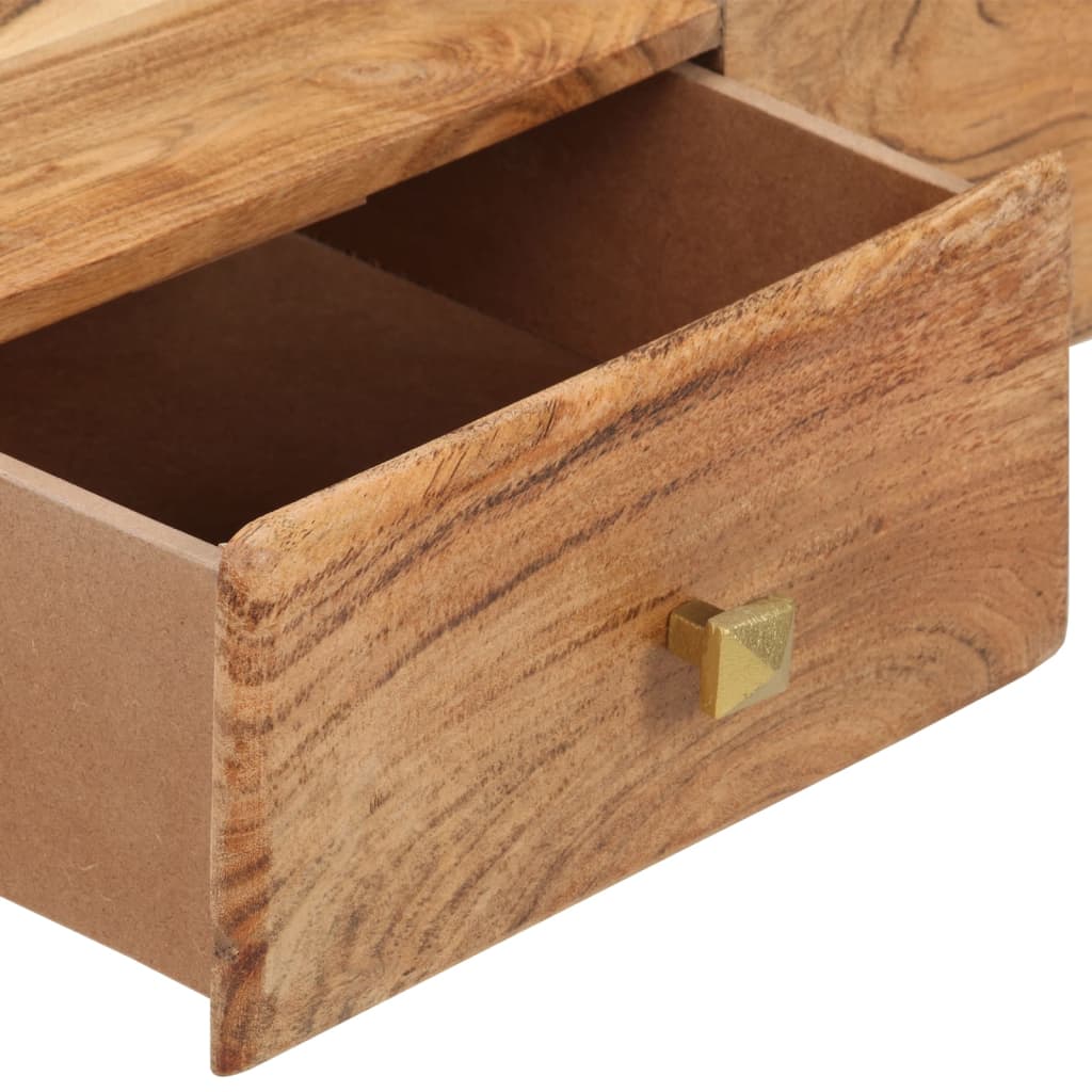vidaXL Couchtisch 70x60x42 cm Massivholz Akazie