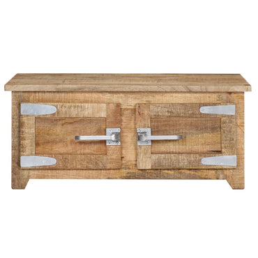vidaXL Couchtisch 70x70x30 cm Massivholz Mango