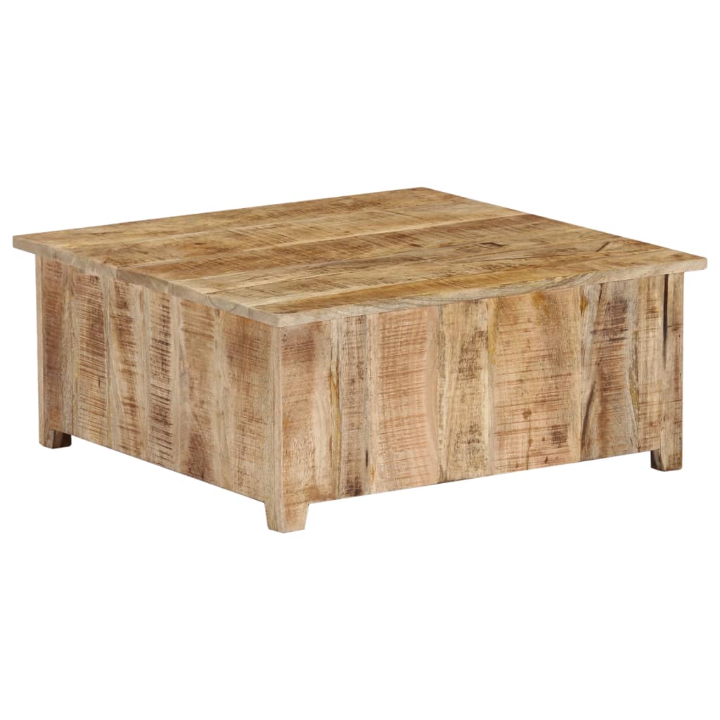 vidaXL Couchtisch 70x70x30 cm Massivholz Mango