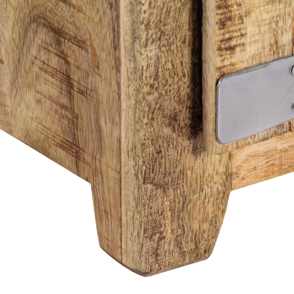 vidaXL Couchtisch 70x70x30 cm Massivholz Mango