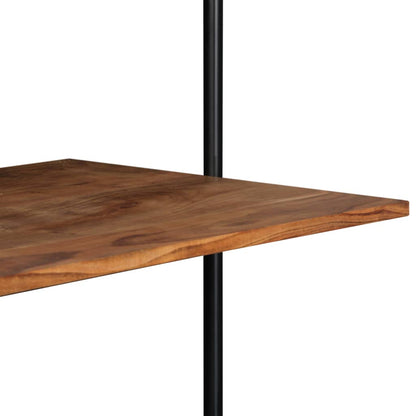 vidaXL Bureau mural 90x40x170 cm en bois d'acacia massif