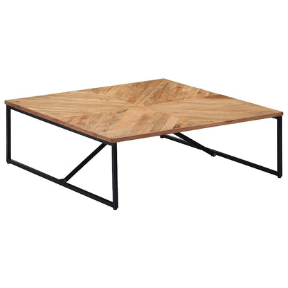 vidaXL Couchtisch 110x110x36 cm Massivholz Akazie