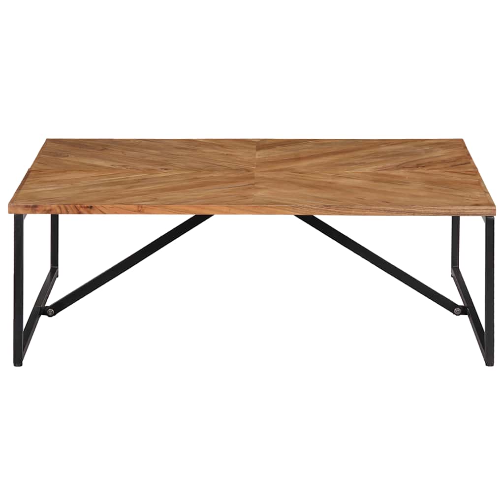 vidaXL Couchtisch 110x110x36 cm Massivholz Akazie