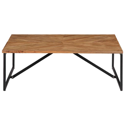 vidaXL Couchtisch 110x110x36 cm Massivholz Akazie