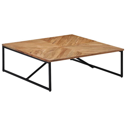 vidaXL Couchtisch 110x110x36 cm Massivholz Akazie