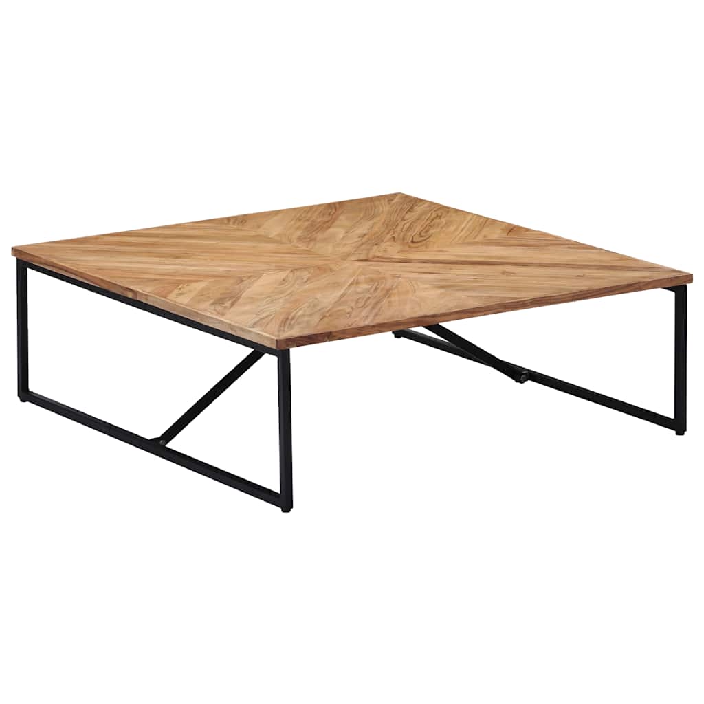 vidaXL Couchtisch 110x110x36 cm Massivholz Akazie