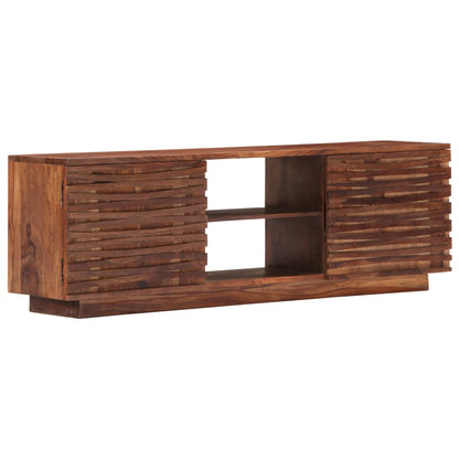 vidaXL Meuble TV 120x30x40 cm Bois d'acacia Massif