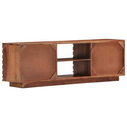 vidaXL Meuble TV 120x30x40 cm Bois d'acacia Massif