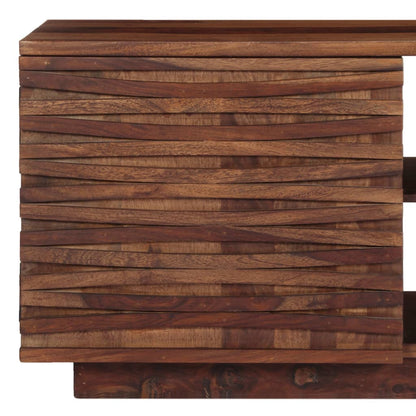 vidaXL Meuble TV 120x30x40 cm Bois d'acacia Massif