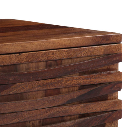 vidaXL Meuble TV 120x30x40 cm Bois d'acacia Massif