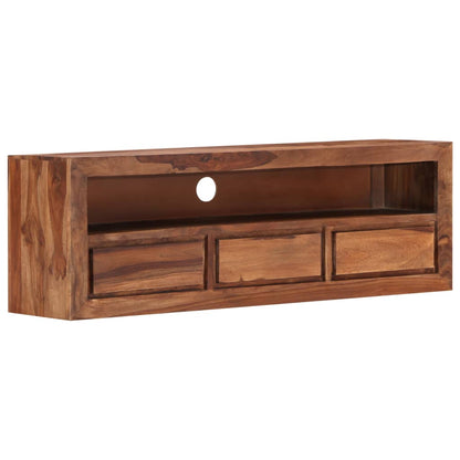 vidaXL Meuble TV 120x30x40 cm Bois d'acacia Massif