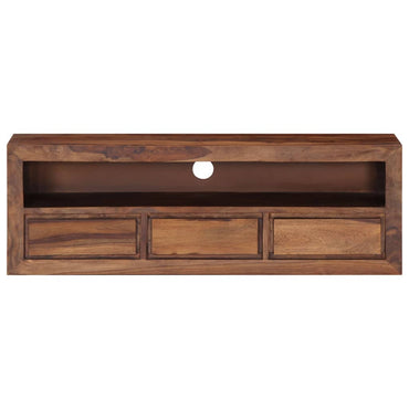 vidaXL Meuble TV 120x30x40 cm Bois d'acacia Massif