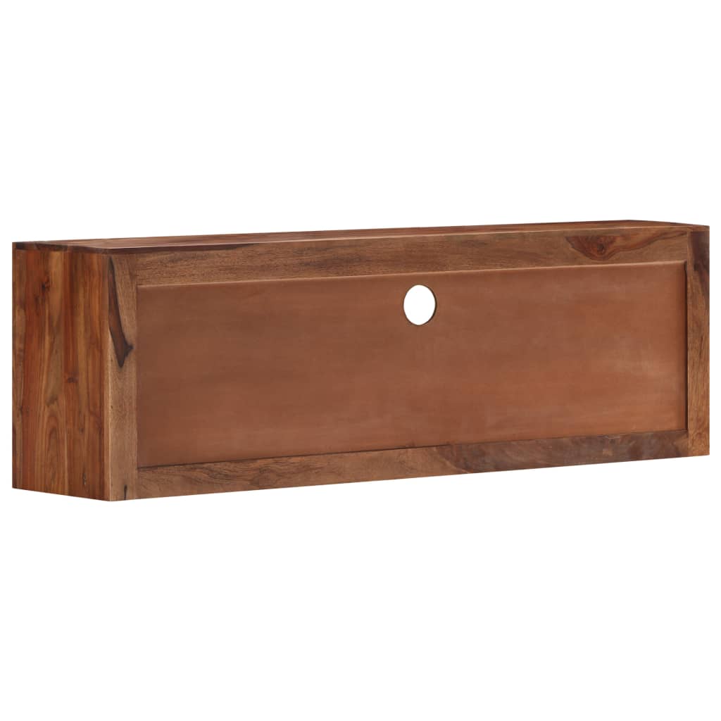 vidaXL Meuble TV 120x30x40 cm Bois d'acacia Massif