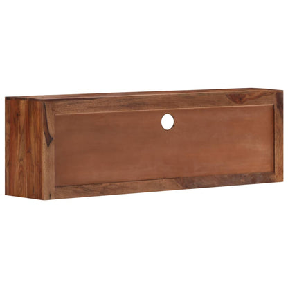 vidaXL Meuble TV 120x30x40 cm Bois d'acacia Massif
