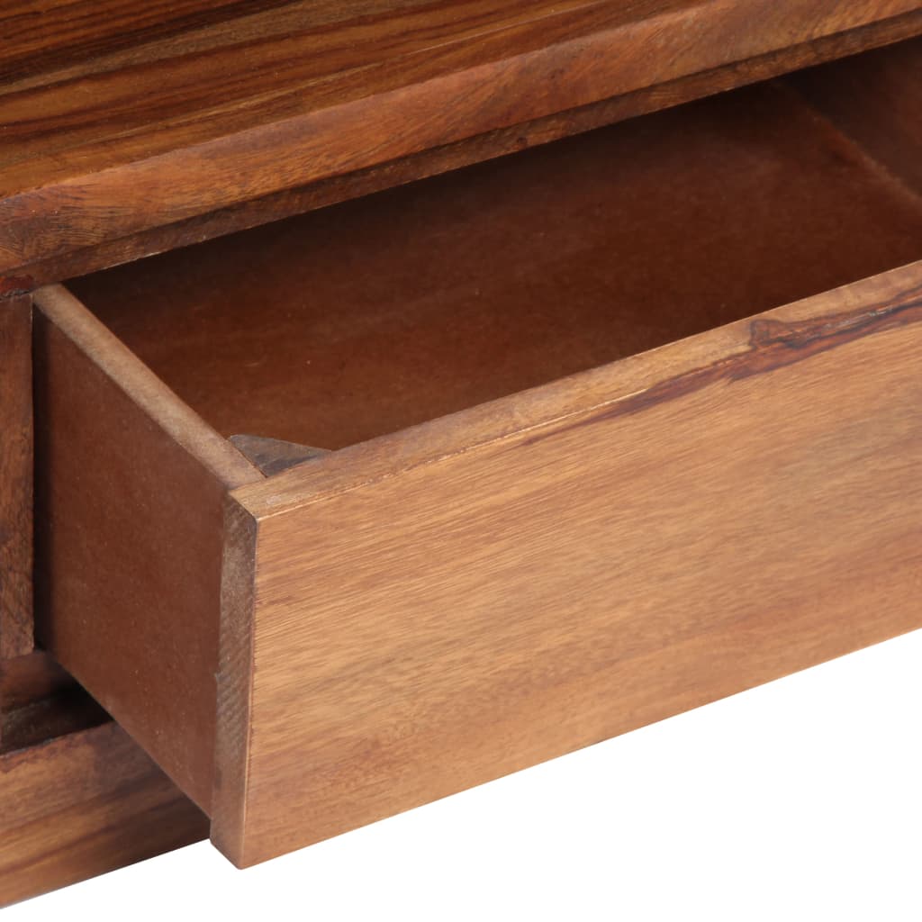 vidaXL Meuble TV 120x30x40 cm Bois d'acacia Massif