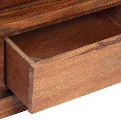 vidaXL Meuble TV 120x30x40 cm Bois d'acacia Massif