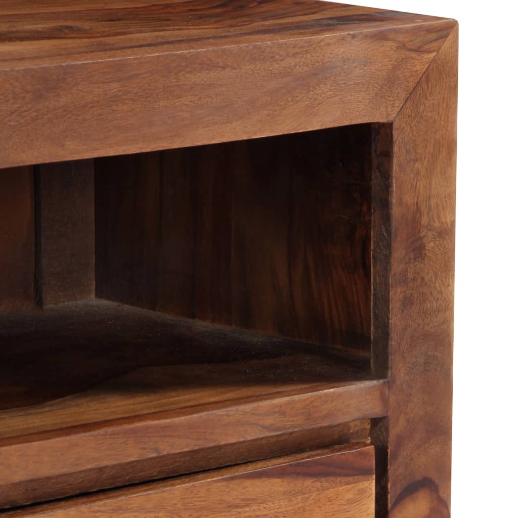 vidaXL Meuble TV 120x30x40 cm Bois d'acacia Massif