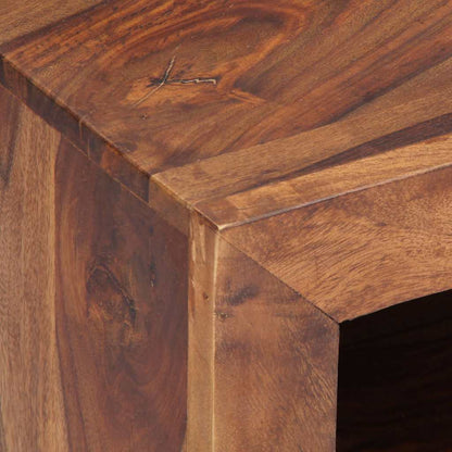 vidaXL Meuble TV 120x30x40 cm Bois d'acacia Massif