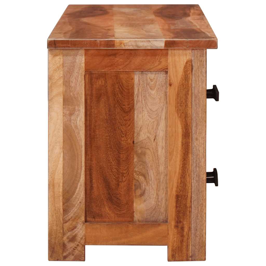 vidaXL Meuble TV 110x30x40 cm Bois massif
