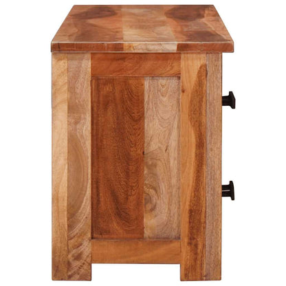 vidaXL Meuble TV 110x30x40 cm Bois massif