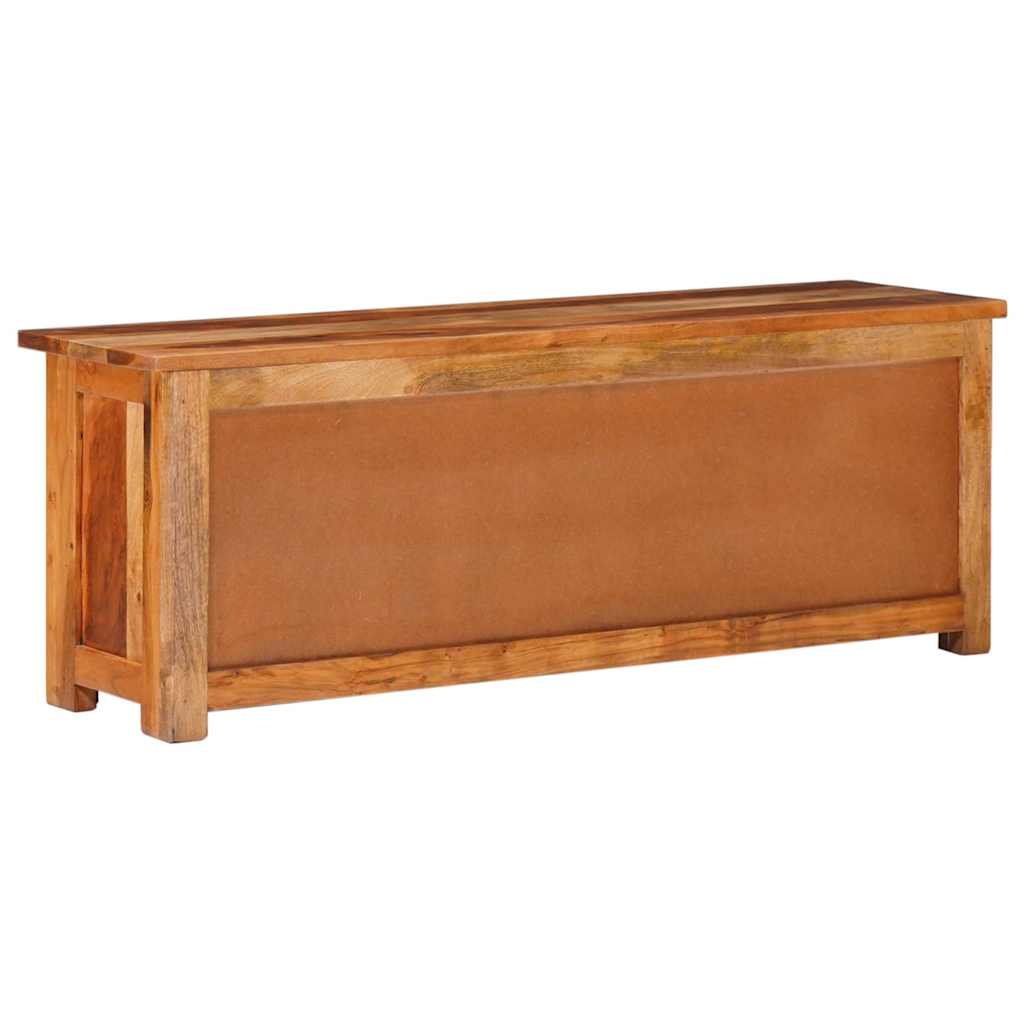 vidaXL Meuble TV 110x30x40 cm Bois massif