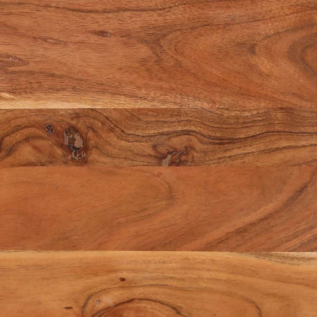 vidaXL Meuble TV 118x30x40 cm Bois massif