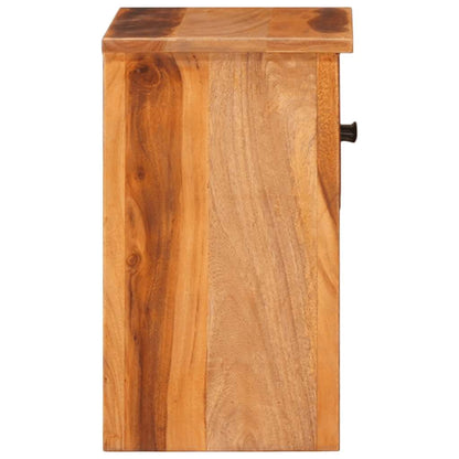 vidaXL Nachttisch 40x30x50 cm Massivholz