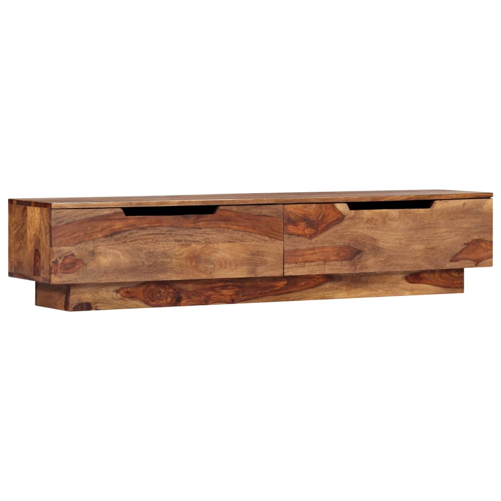 Meuble TV vidaXL 145x30x30 cm en bois massif