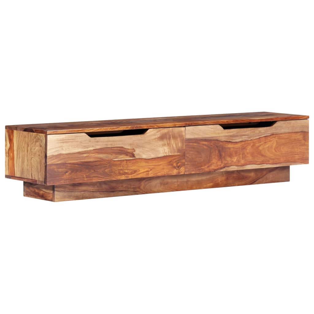 Meuble TV vidaXL 145x30x30 cm en bois massif