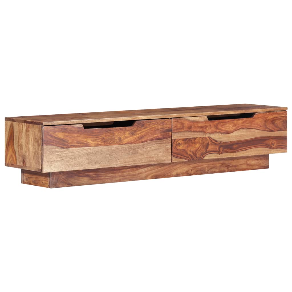 Meuble TV vidaXL 145x30x30 cm en bois massif