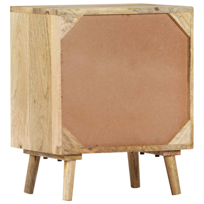 vidaXL Nachttisch 40x30x50 cm Massivholz Mango