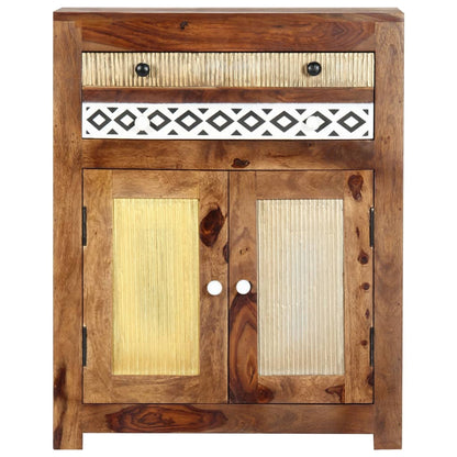 vidaXL Beistellschrank 60x30x75 cm Massivholz Akazie