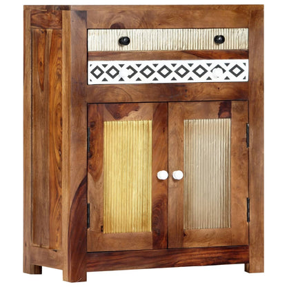 vidaXL Beistellschrank 60x30x75 cm Massivholz Akazie