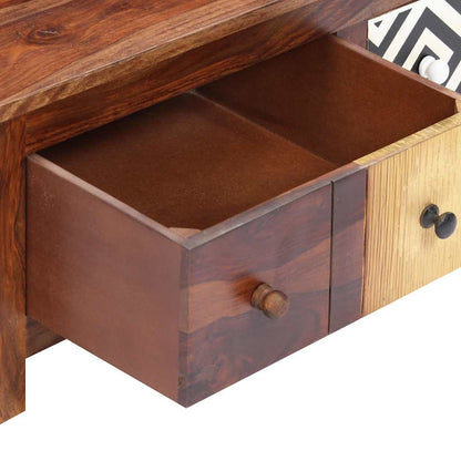 vidaXL Couchtisch 90x50x30 cm Massivholz Akazie