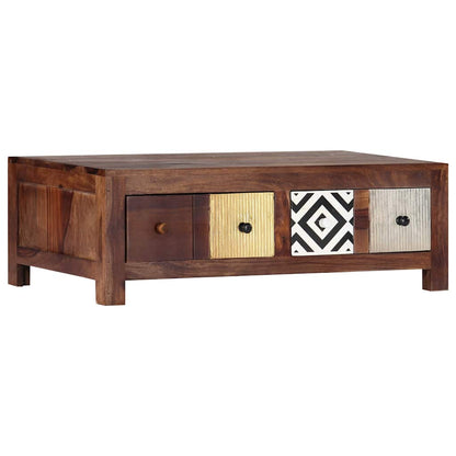 vidaXL Couchtisch 90x50x30 cm Massivholz Akazie