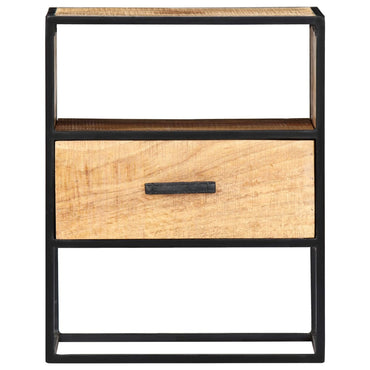 vidaXL Nachttisch 40x30x50 cm Massivholz Mango