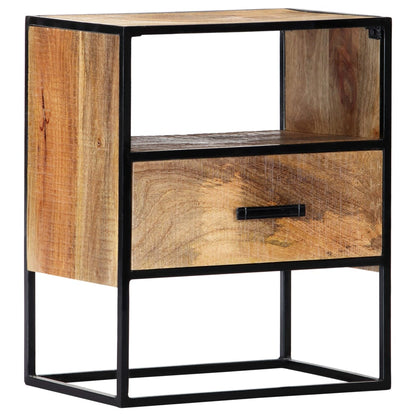 vidaXL Nachttisch 40x30x50 cm Massivholz Mango